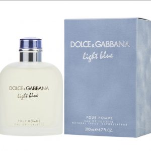 D & G Light Blue for Men Eau De Toilette Spray 6.7 oz (200ml)